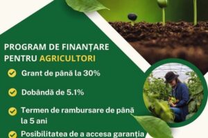 Credite preferențiale pentru fermieri: rată de 5,1% și grant de până la 30%