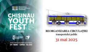 Проспект Штефан чел Маре в Кишиневе закроют на сутки из-за Chișinău Youth Fest