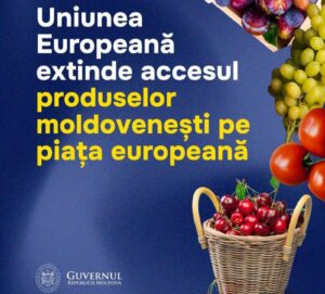 Moldova deschide larg porțile agriculturii spre UE
