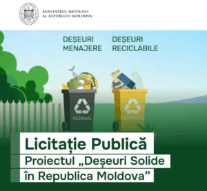 Au fost lansate primele licitații pentru construirea infrastructurii moderne de gestionare a deșeurilor în regiunile Moldovei