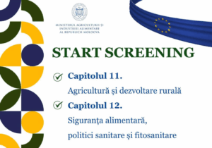 Ministerul Agriculturii și Industriei Alimentare începe sesiunile de  screening bilateral pe Capitolele 11 și 12