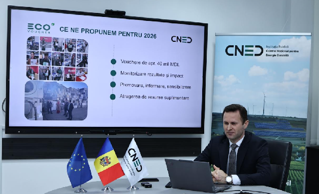 Programele CNED pentru eficiență energetică aduc economii și sprijin social în Moldova