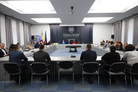 Lidia Ababii, prezentată echipei Ministerului Finanțelor în funcția de secretară generală adjunctă