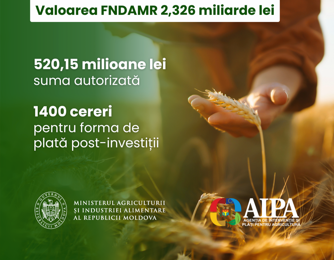 AIPA reia achitarea subvențiilor după adoptarea bugetului de stat pentru 2026