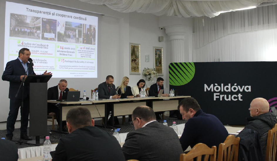 Asociația Moldova Fruct a stabilit prioritățile pentru 2026: sectorul pomicol cere  investiții și aliniere accelerată la standardele UE
