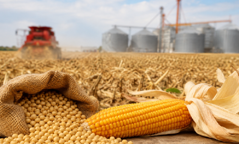 Porumbul și soia rămân în centrul tensiunilor din piețele agricole