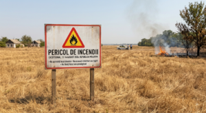 Pericol excepțional de incendii în Moldova. Avertisment pentru fermieri și populație